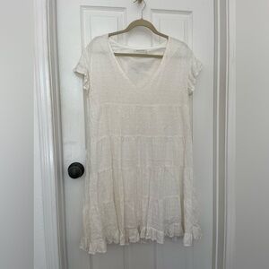 White babydoll dress
